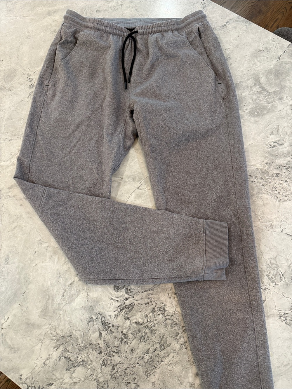 Old Navy Men's Heather Gray Jogger Sweatpants